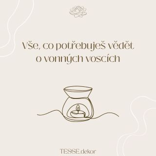 Poslední dobou jste si u mě neskutečně oblíbili vonné vosky, tak jsem si řekla, že vám o nich sepíšu pár užitečných...